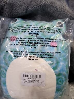 Squishmallow Kellytoy Tie-Dye Ferdie Frog Plush 8 Inch